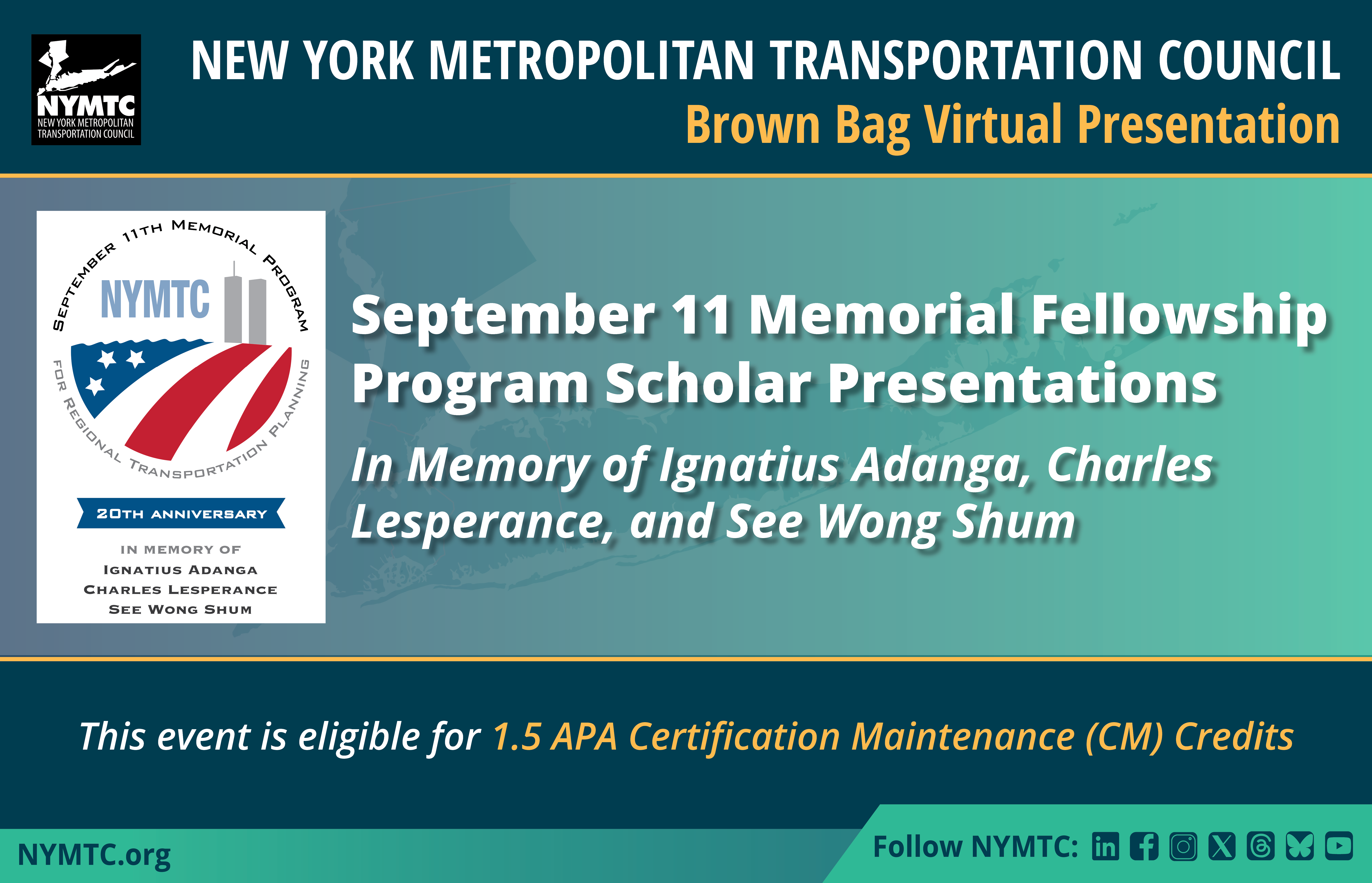 2025-09-10 NYMTC Sept 11 Brown Bag Opening Slide